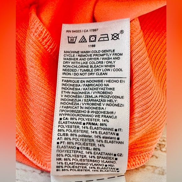 Athleta EUC Brooklyn Ankle Pants, Sunset Glow Coral, Size 2 - Picture 6 of 11